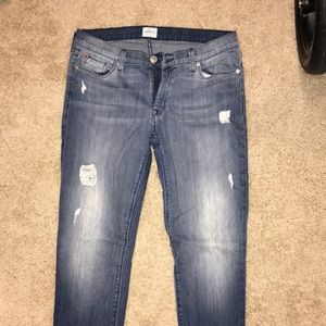 Hudson ‘Krista’ super skinny distressed jeans